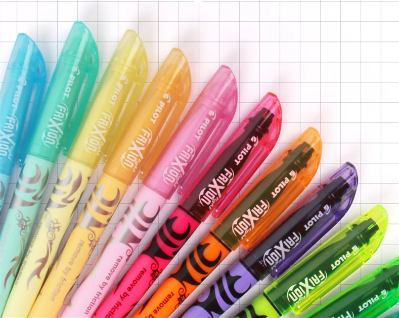 Stylo À Surligneur Effaçable Coloré Japonais Pilot Sw-fl Frixion, Marqueurs  Fluorescents, Surligneur Pastel Kawaii, Papeterie Scolaire Mignonne -  Surligneurs - AliExpress