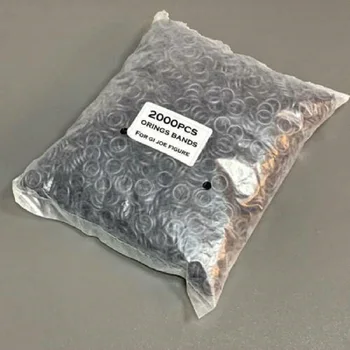 

Lot 2000 GI Joe figure Replacement O-RINGS Waist Bands GI Joe Cobra Action Force