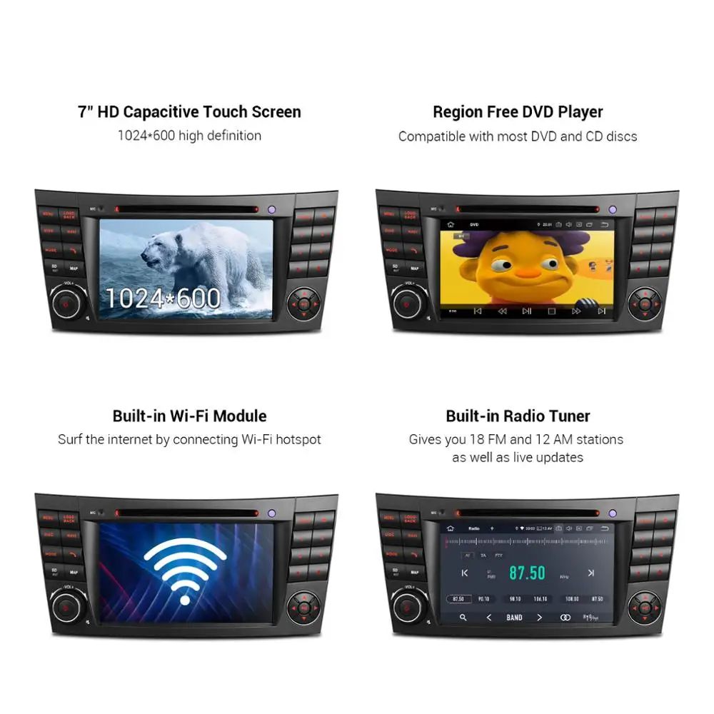 XTRONS PX5 Android 9,0 радио автомобильный dvd-плеер gps OBD для Mercedes Benz E Class W211 E200 E220 E240 E270 E280 2002-2008 CLS W219