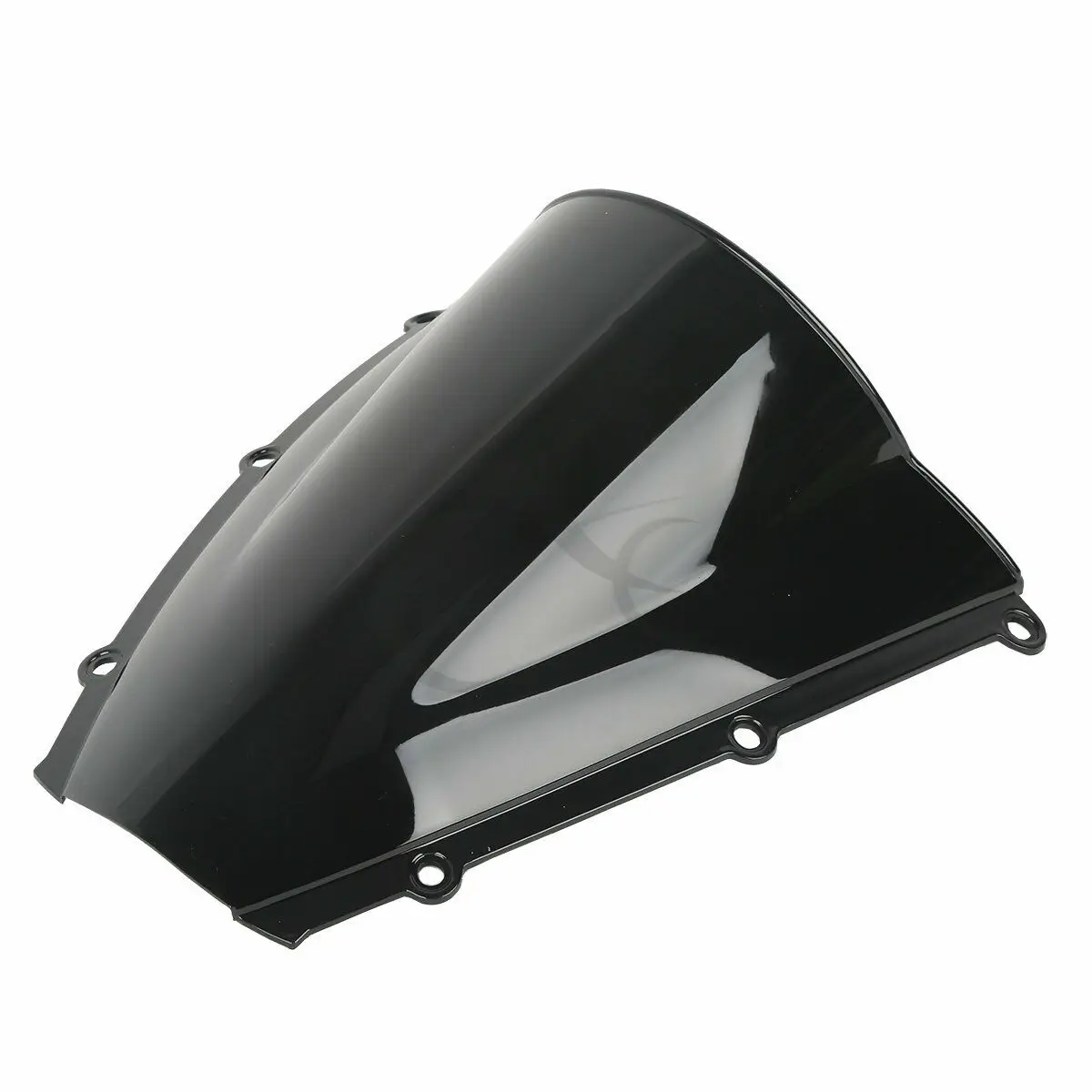 Мотоцикл PMMA двойной пузырь лобовое стекло для Honda CBR600RR CBR 600 RR 2003 2004 Черный синий прозрачный хром