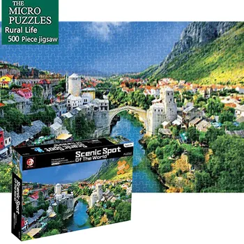 

Adults Reduce Pressure Puzzle Game Interesting Toys Home 500 Piece Puzzles educational juguetes brinquedos puzzle adulto игрушки