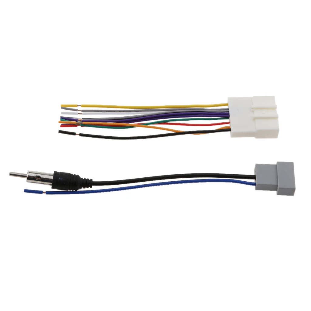 Car Speaker Radio Replacement Install Antenna Wire Harness for Nissan Xterra