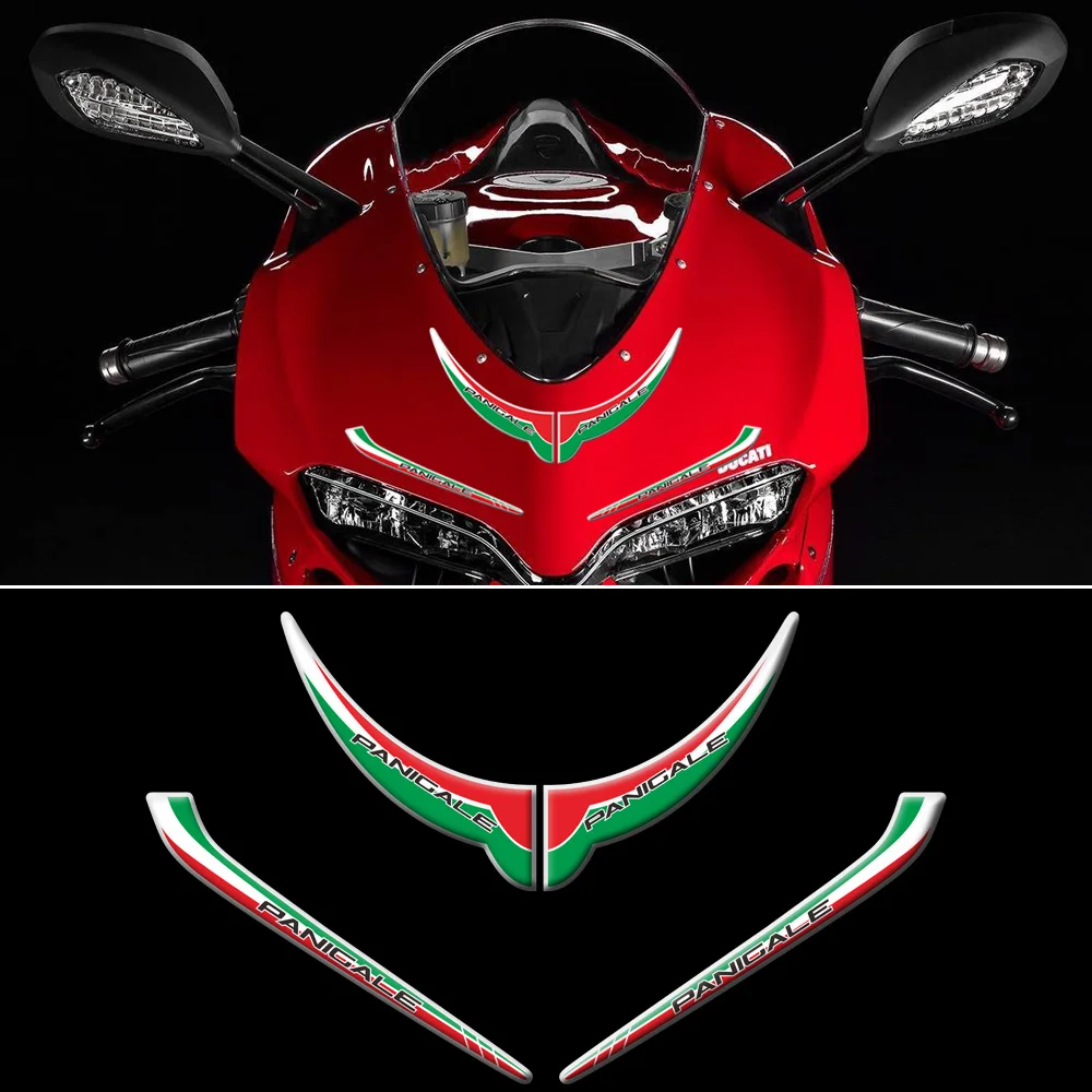 V4 V4r R S накладка на бак 3D наклейка для Ducati 848 959 1199 1299 Panigale Corse Логотип Украшение-эмблема наклейка Наклейка s мотоцикл топливо