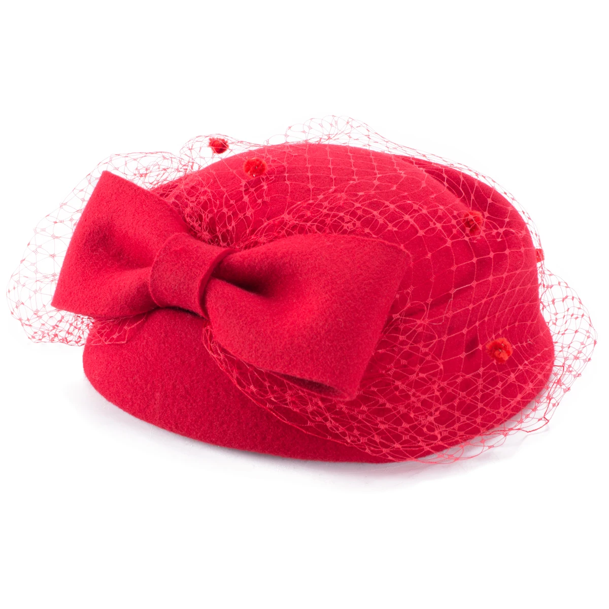 Topi Wanita Musim Dingin Pillbox Topi 
