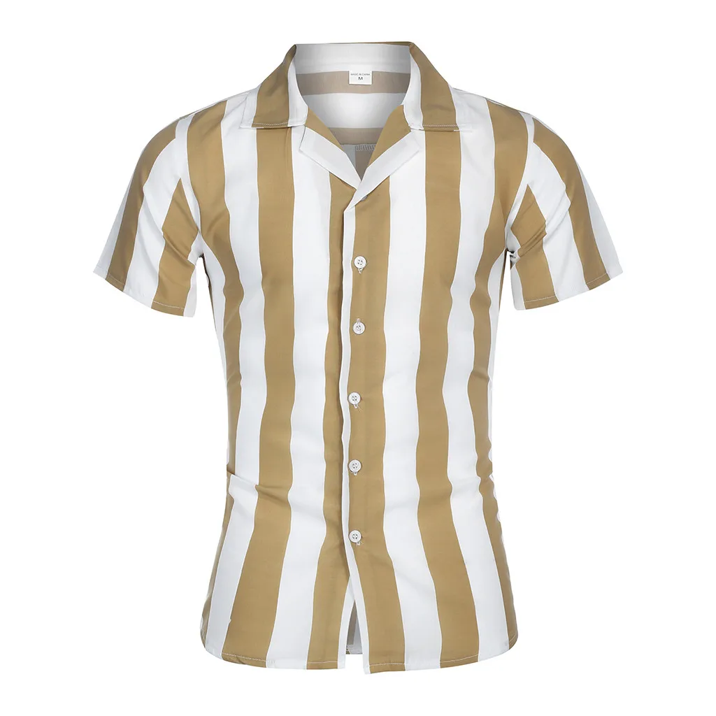 Мужская гавайская рубашка Camiseta Masculina, мужская летняя рубашка, топ с короткими рукавами, блузка, приталенная, Camisa Hawaiana Hombre