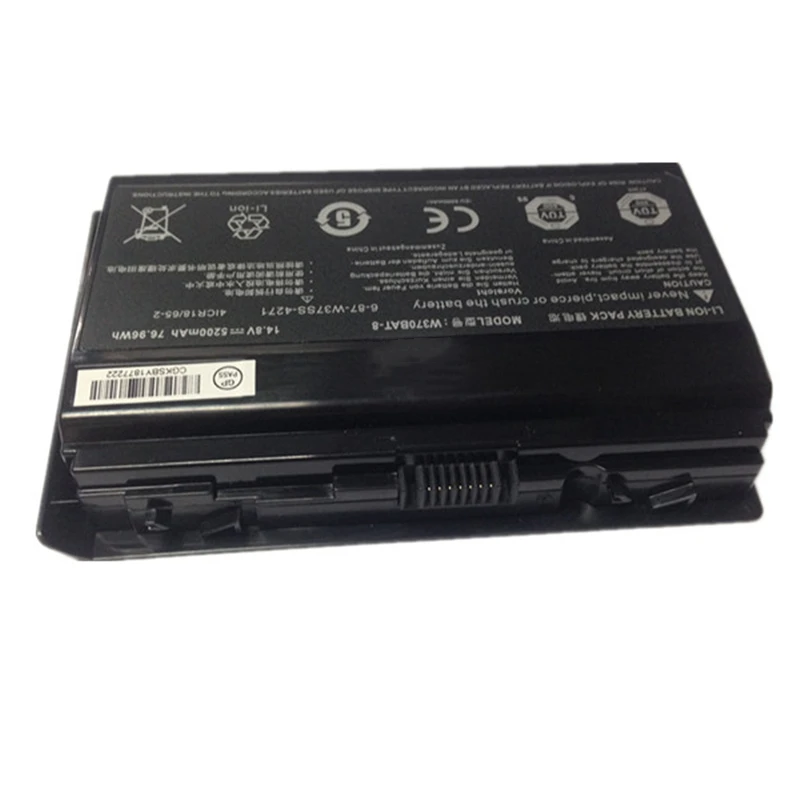Onevan Genuine Bateria do Portátil para Clevo W370bat8 W350et W350etq W37et Np6350 Np6370 A522 A722 697-w370s4271 - Imagem 3