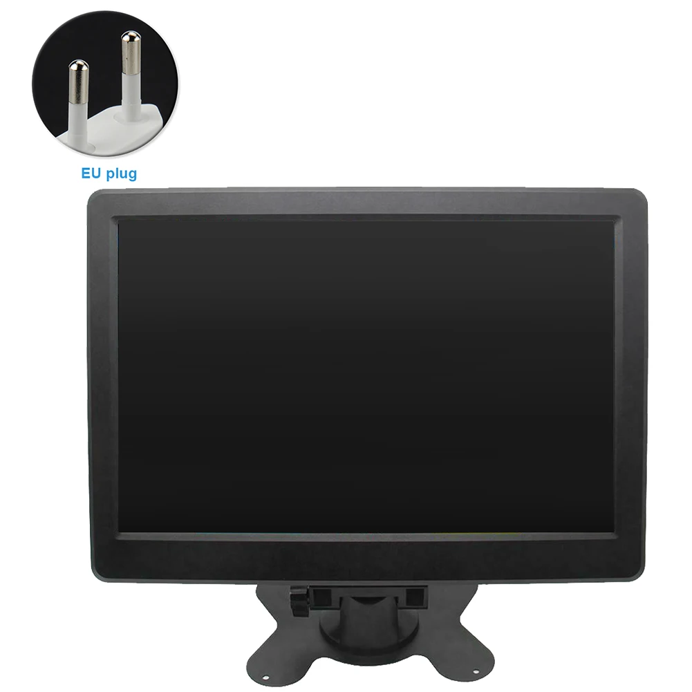 

10 Inch LCD Display 2K With Protective Case HD Ultra Thin Universal IPS HDMI Screen VGA Wide Angle DP Port For Raspberry Pi