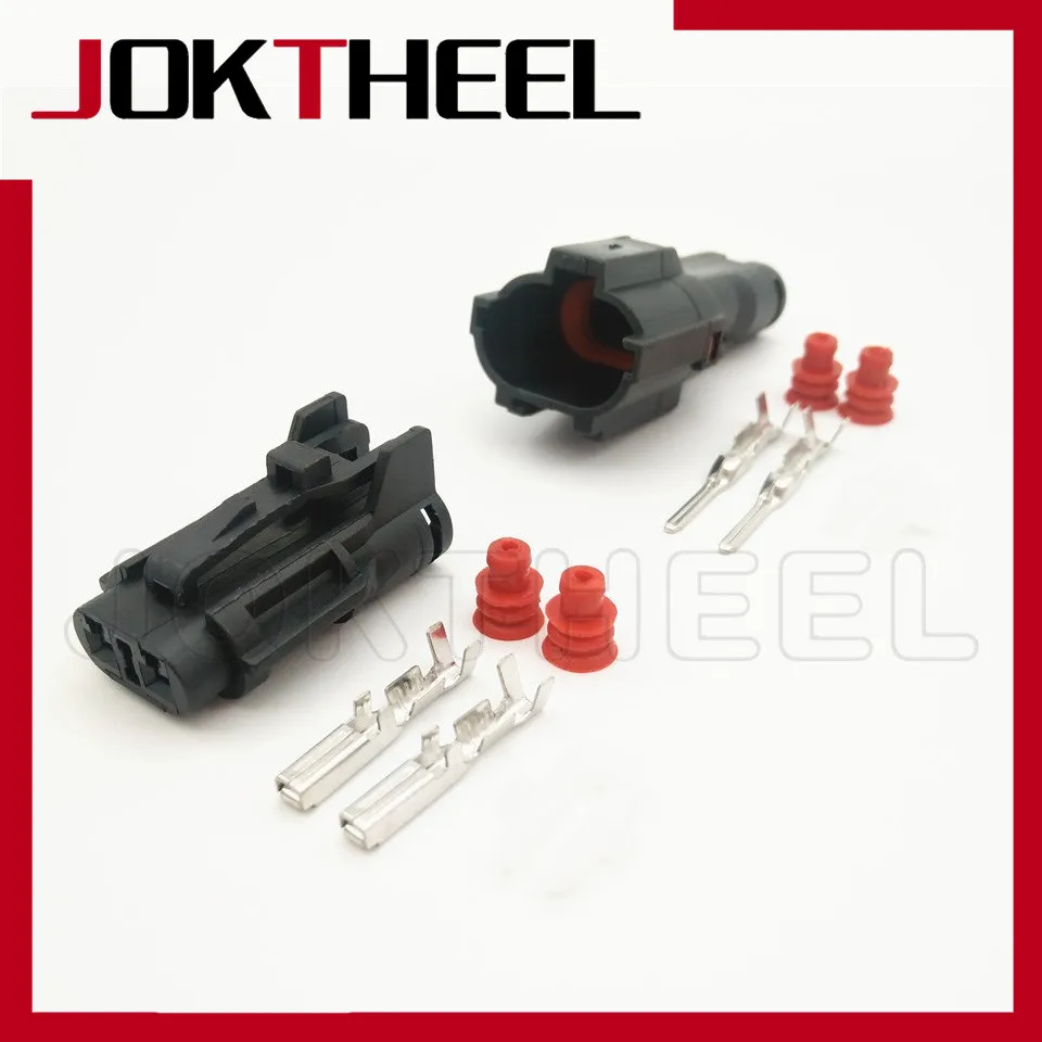 1-20 sets MG640322-5 MG610320-5 SWP Style male female waterproof electrical auto sensor KET 2 pin Connector for Hyundai Elantra |