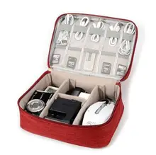  Data Cable Digital Storage Bag Charger Charging Treasure Mobile Power Travel Bag Electronic Product Accessories Sorting Bag 