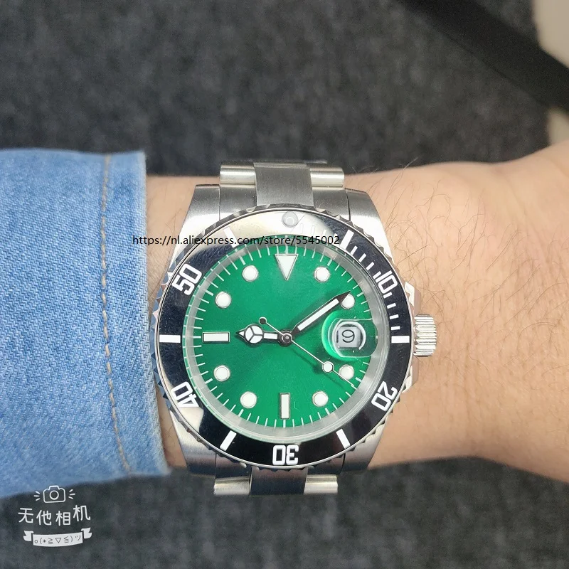 

Design Brand Luxury Men's Watch Automatic Watch Men's Stainless Steel Sapphire Waterproof Business Sports Mechanical Watch 11