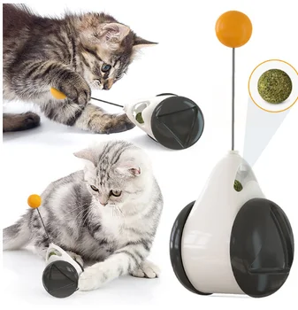 

Smart Cat Toy with Wheels Automatic No need recharge cat toys interactive Lrregular Rotating Mode Funny not boring cat supplies