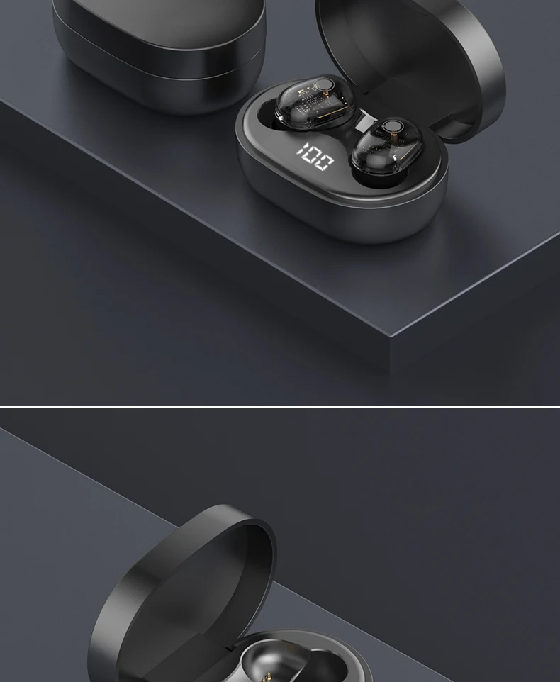 Индивидуальные прозрачные наушники Bluetooth 5,0 с микрофоном, спортивные водонепроницаемые Игровые наушники для iPhone Xiaomi