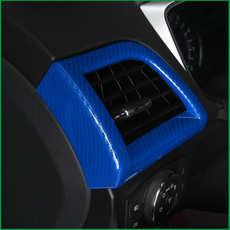 Для Ford Mondeo Fusion LHD 2013- внутренняя отделка, левая сторона кондиционер вентиляционное отверстие крышка Накладка наклейки автомобиля Styleing