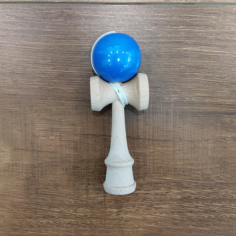 18 см шар Kendama жемчужная краска бук Kendama деревянная игрушка умелые шары для жонглирования для детей и взрослых Антистресс мяч спорт на открытом воздухе