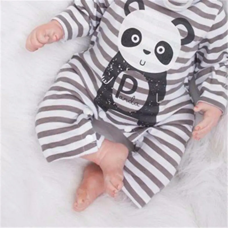 Реалистичная Bebe Reborn Baby Doll 22 ''ручная работа живая мягкая виниловая детская игрушка подарок Reborn Dolls Baby