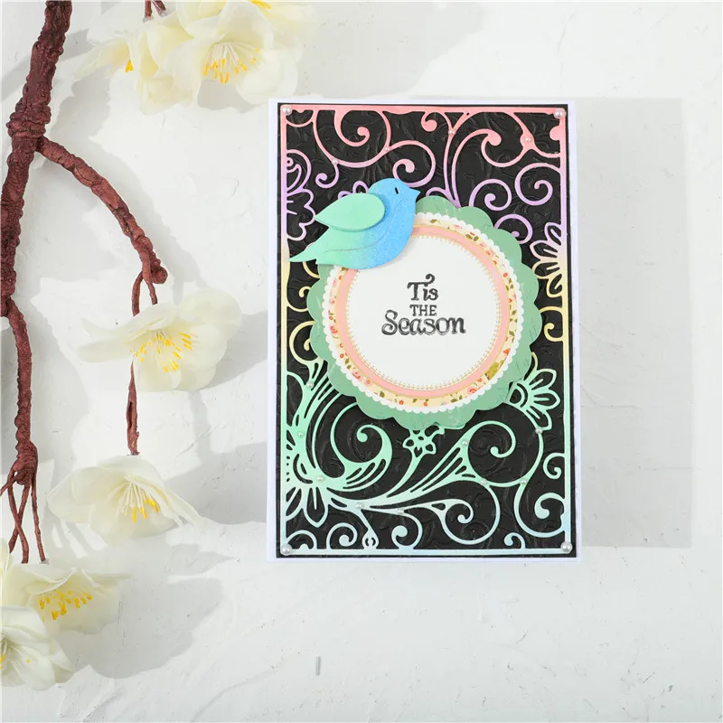 InLoveArts Flower Frame Dies Background Metal Cutting New 2019 for Card Making Scrapbooking Cuts Decor Stencil Craft | Дом и сад
