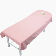1 шт. 80X190 см профессиональные зимние косметические салонные простыни плюшевые мягкие спа массаж лечение кровать стол покрытие