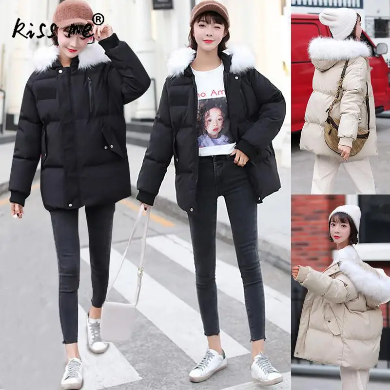 Windproof Solid Winter Outdoor Down Coat Women Camping Hiking Jacket Mid-Long Thicken Thermal Cotton Warm Clothing | Спорт и