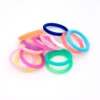 30pcs Transparent Clear Silicone Pacifier Dummy Ring MAM Adapter O Ring Food Grade 1