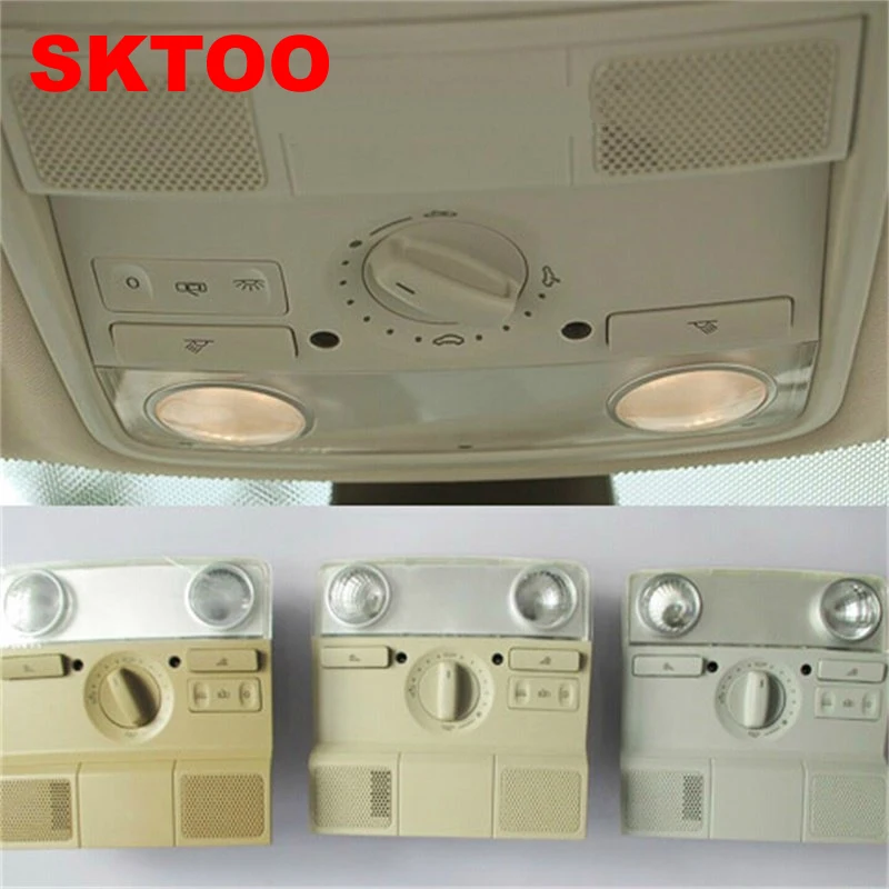 

SKTOO Dome light Front Ceiling Lamps Reading Lamps Interior Lamps for Volkswagen Sagitar MAGOTAN Golf6 MK6 Jetta MK5 Passat B6