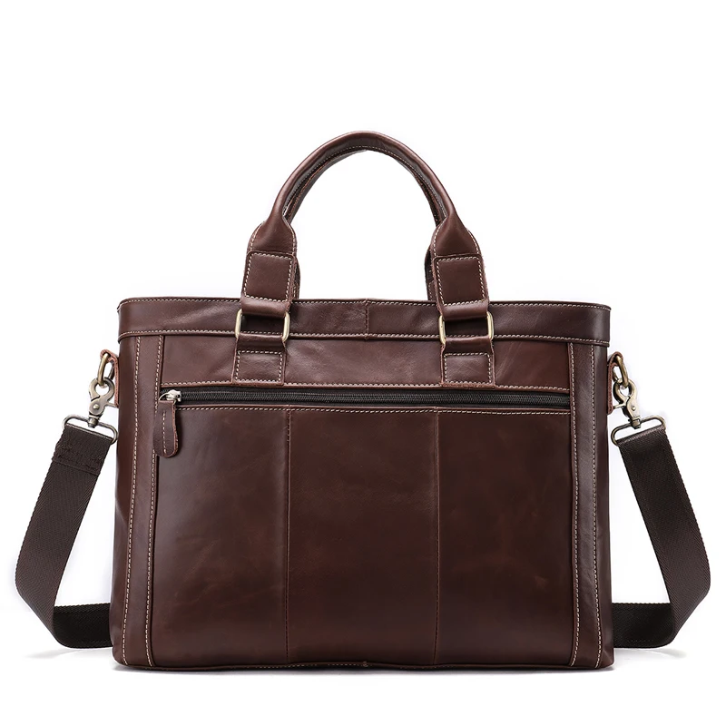 Мужской портфель из натуральной кожи, мужские сумки, сумка для ноутбука, мужские сумки через плечо для мужчин, деловые сумки на плечо