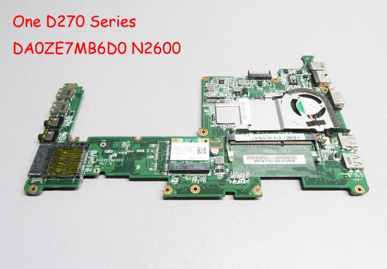 Нет радиатора для Acer Aspire One D270 Ze7 серия материнская плата нетбук ZE7 MBSGA06002 MB. SGA06.002 DA0ZE7MB6D0 N2600 отлично работает|Материнские платы|   | АлиЭкспресс