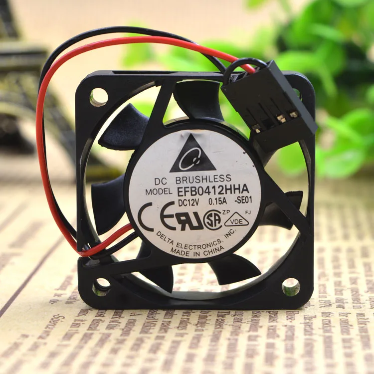 4010 4 см 12V 0.15A EFB0412HHA защиты электродвигателя Вентилятор охлаждения