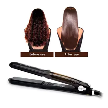 

Hairdressing Professional Steam Style Dual Use Straight Hair Curling Splint