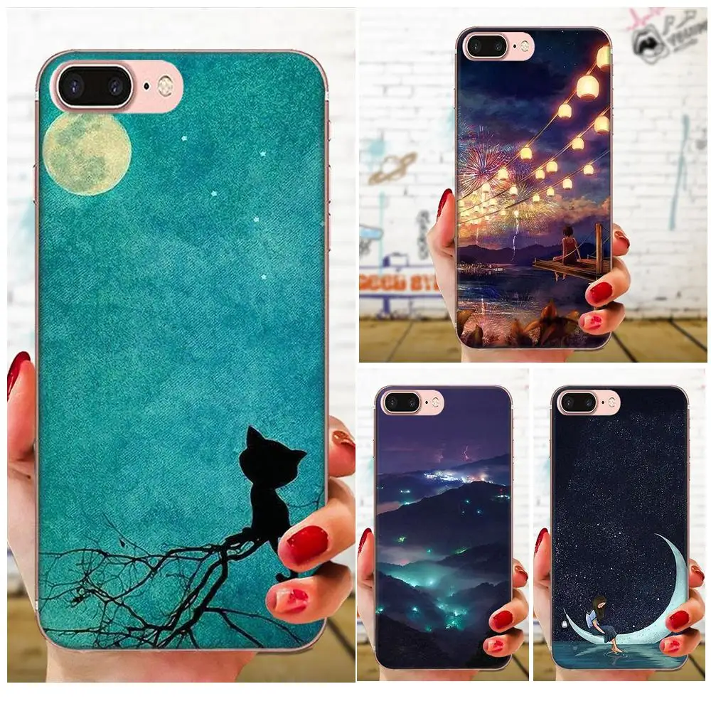 Protector Phone Case For Samsung Galaxy Note 5 8 9 S3 S4 S5 S6 S7 S8 S9 S10 5G mini Edge Plus Lite Beautiful Scene | Мобильные