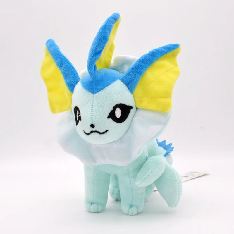 Takara Tomy Pokemon плюшевая кукла Eevee игрушка мягкая сильвеон Flareon Leafeon Vaporeon для детей на день рождения рождественские подарки - Цвет: shui