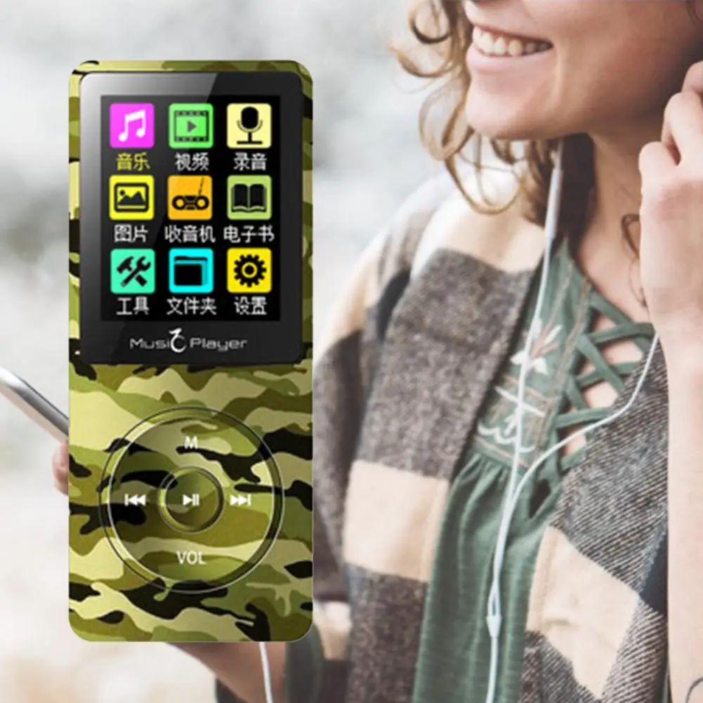 Сверхтонкий MP3-плеер с длительным временем ожидания, HIFI, без потерь, портативный MP3 аудио плеер без потерь, музыкальный ультратонкий плеер с радио