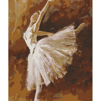 

Stage ballet Painting Diy Digital Painting By Numbers Modern Wall Art Picture For Home Wall Artwork
