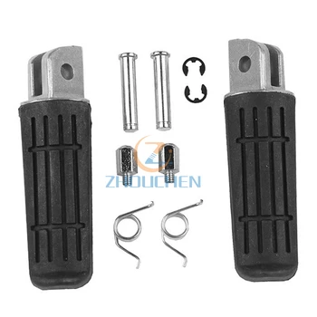 

motorcycle Front Footrest Foot Pegs Pedals For YAMAHA FJR 1300 FZ1 FZ400 FZ6R XJR400 YZF 1000 R1 YZFR1 xjr1200 xjr1300 TDM 900