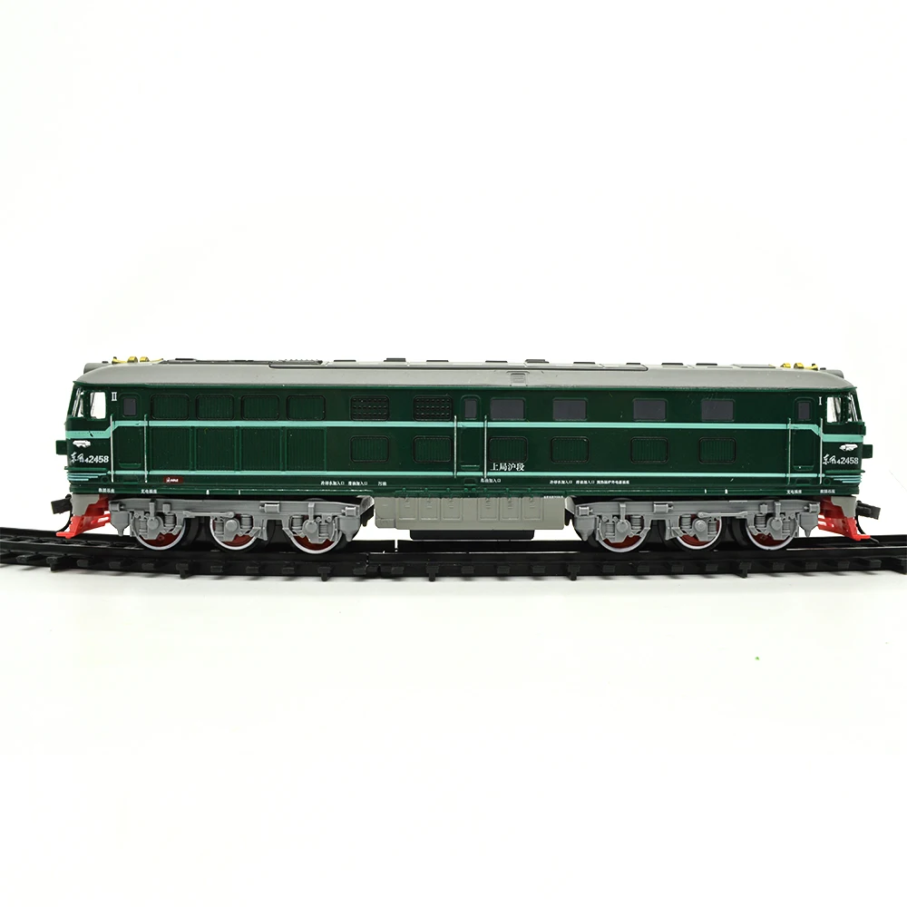 HO масштабная модель Dongfeng двигатель внутреннего сгорания электрическая модель локомотива наборы железнодорожной рекламы грузовые контейнеры