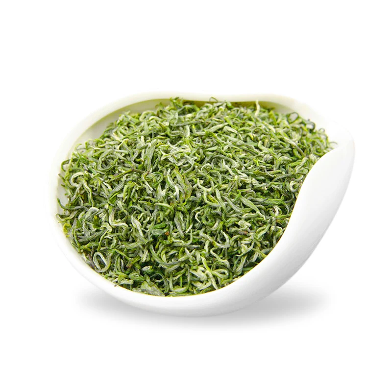 Свежий 250g Премиум бутон жареные Зелёный чай Biluochun Чай Mingqian Biluochun 125g x 2 шт. Олова коробка