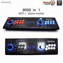 IYO Pandora Box 3D WiFi Plus аркадная коробка 8000 7000 игр с нулевой задержкой 6/8 кнопок Джойстик контроллер 2 игрока аркадная консоль IYO Pandora Box 3D WiFi Plus аркадная коробка 8000 7000 игр с нулевой задержкой 6/8 кнопок Джойстик контроллер 2 игрока аркадная консоль