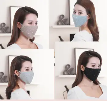 

Mask In Stock 1/5/10/20 Pcs/lot Dust Mesh Mask Activated Carbon Filter Dust Odor Mask Anti-Fog Mask Face Dust Gas Luminous mask