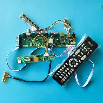 

Kit for LP154W01 remote Controller board 30pin DVB-T DVB-C USB AV digital 1 CCFL 1280X800 15.4" HDMI LCD TV Panel VGA