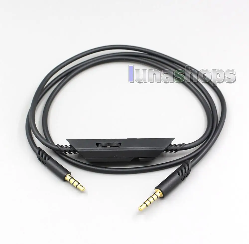 LN006827 New Type Volume Control Gaming Headphone Cable For Logitech G633 G933 Astro A10 A40 A30 A50 Xbox One Play Station PS4