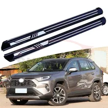 Новое поступление, шаг в сторону, подходит для Toyota RAV4, платформа, Беговая доска, Nerf бар, алюминиевая защита