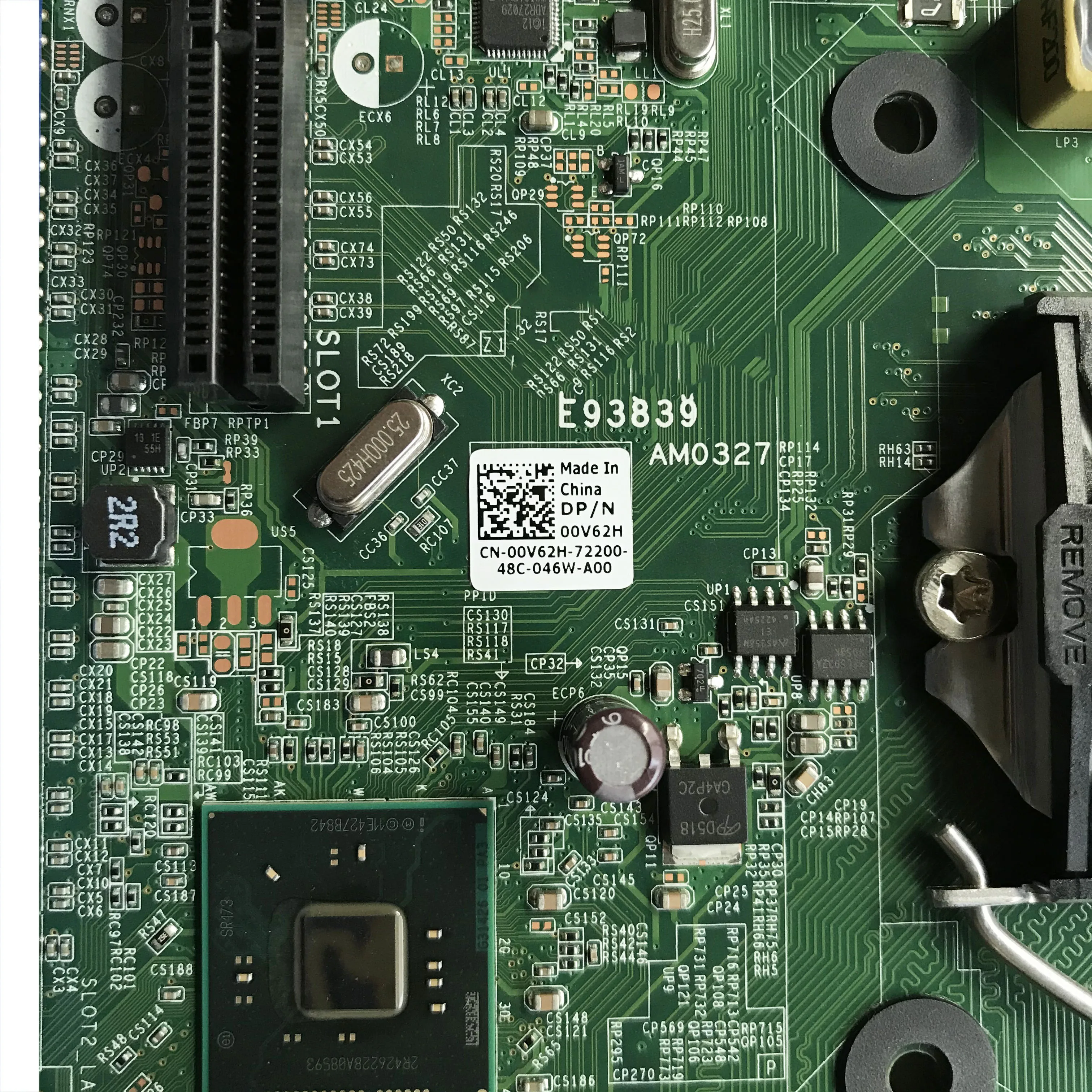 Для Dell 9020 с волокнно-Оптической вилкой для рабочего стола материнской платы CN-00V62H 00V62H 0V62H XCR8D Q87 LGA 1150