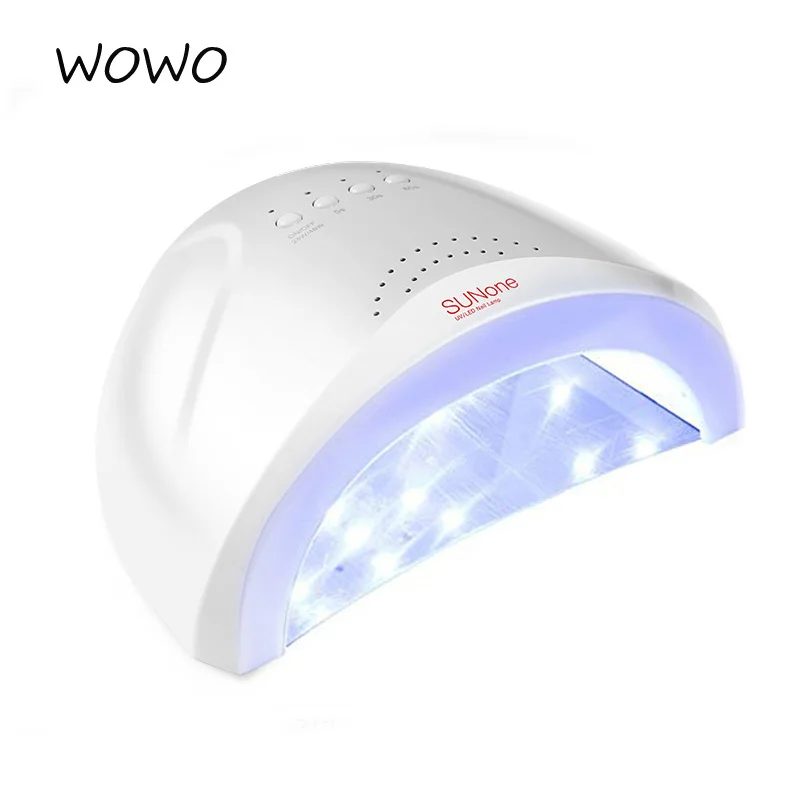 

SUNONE LED UV Lamp Nail Dryer LED Nail White Light Nails Gels Manicure Machine with Timer Button USB Connector Nail Art Tools