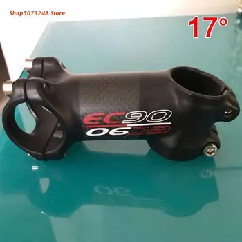 

Full Carbon Fiber Bicycle Rod Stem Road Ultra-Light Bike 6/17° Handlebar Stems