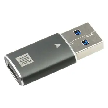 

JEYI Aluminum alloy A To C TYPE-C 10G USB3.1 GEN2 TYPE-C TO USB3 Adapter
