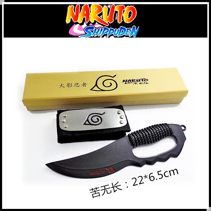 High quality 3color NARUTO Hatake Kakashi Deidara Haruno Sakura Kunai Shuriken Weapons Cosplay ABS Cosplay Accessories