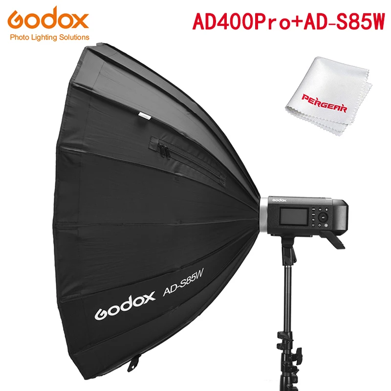 Godox AD400 Pro все в одном Внешняя вспышка WITSTRO и фотовспышка Белый Глубокий