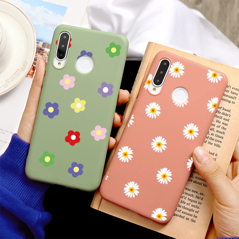 Чехол для телефона кактус Дейзи цветок Huawei P40 P30 P20 Mate 20 30 Honor 10 Lite Pro 8X 9X 10i P Smart Y6 Y7 Y9