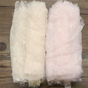 

2 yards18cm Beige Meat meal eyelash lace lace Floral Fabric handmade DIY garment accessories