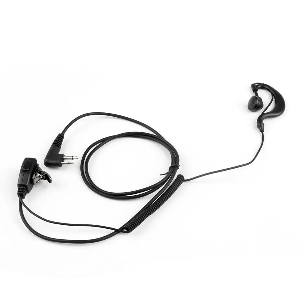 Artudatech 2Pin, наушное крепление, Гарнитура наушника для Motorola GP88 GP300 GP2000 GP3688 A6 A8 A10