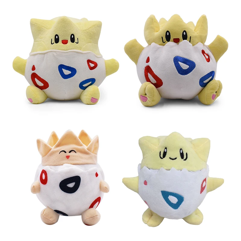 

6-8'' 4Style Togepi Plush Toy Cartoon Anime Soft Stuffed Dolls Baby Toy Gift For Children Gifts